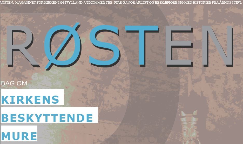 Forside af magasinet Røsten 1